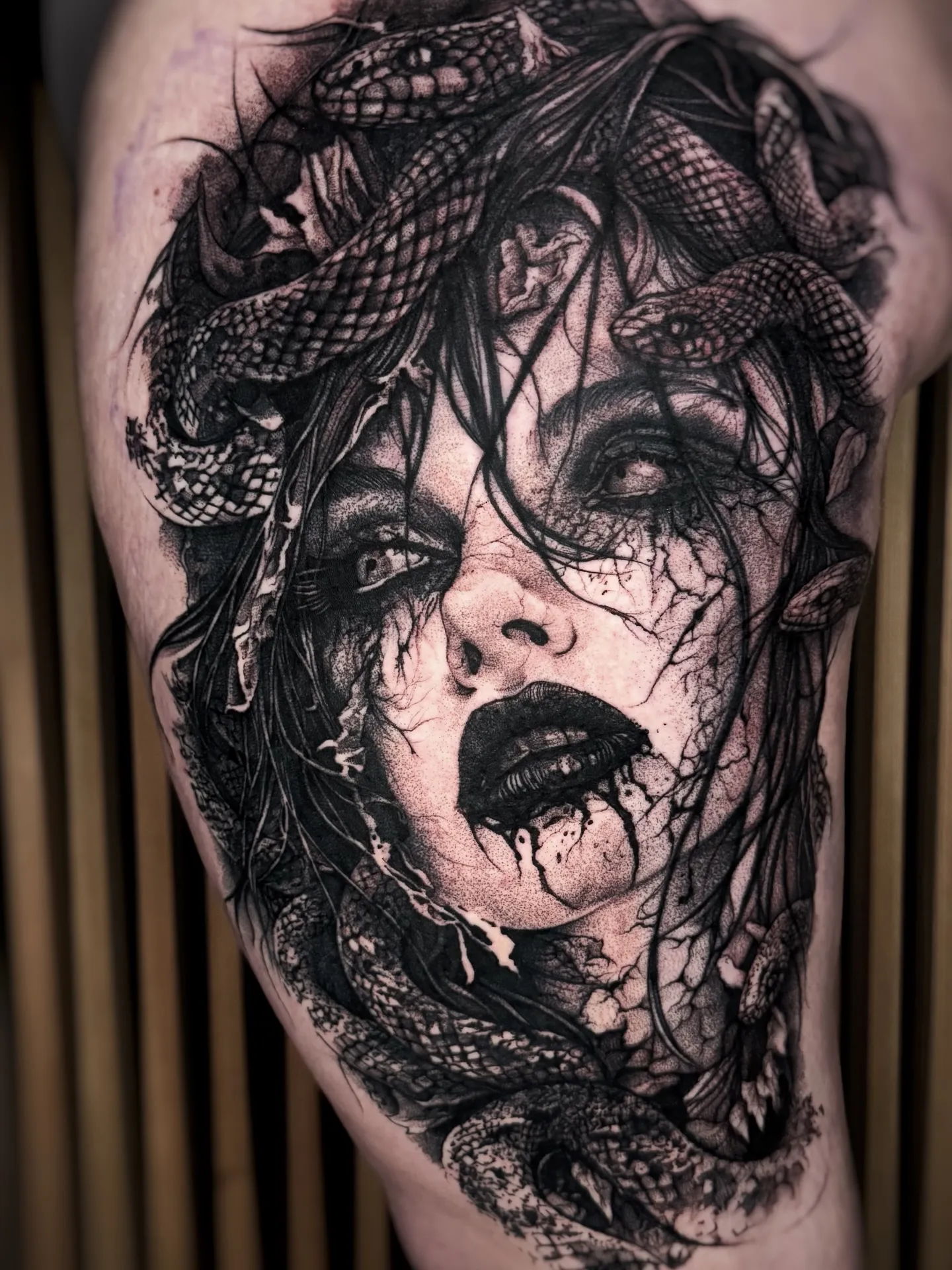 Horror Tattoo Beispiel – 13 Tattoo Fürth & Nürnberg
