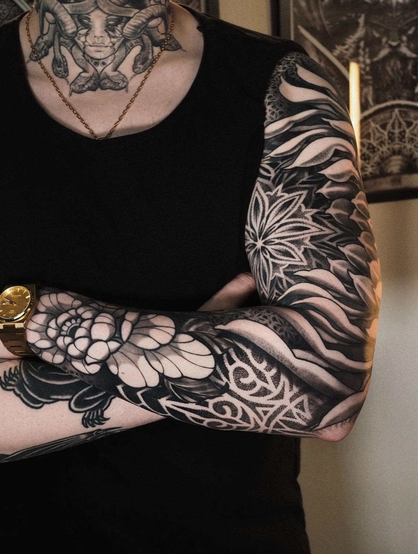 Ornamental & Mandala-Tattoo