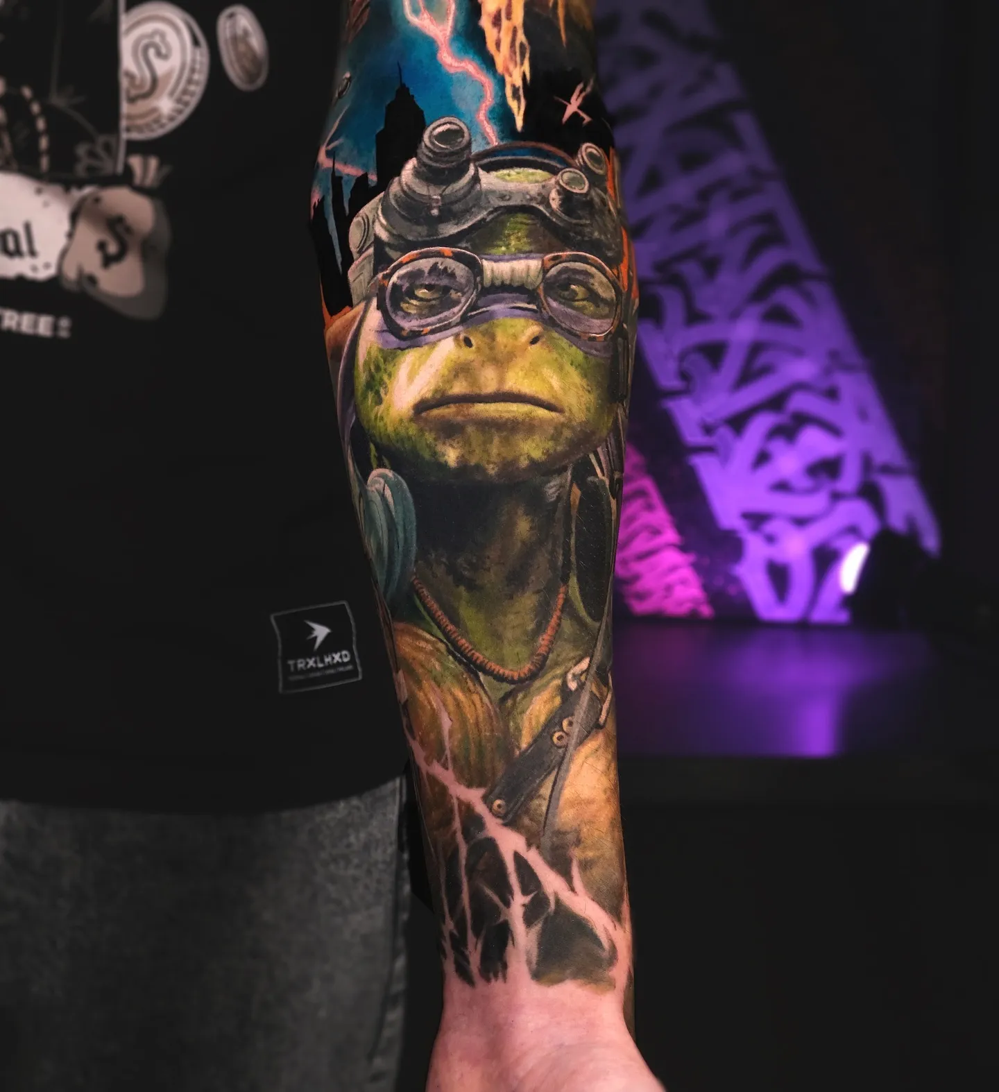 Realismus Farbe Tattoo Beispiel – 13 Tattoo Fürth & Nürnberg