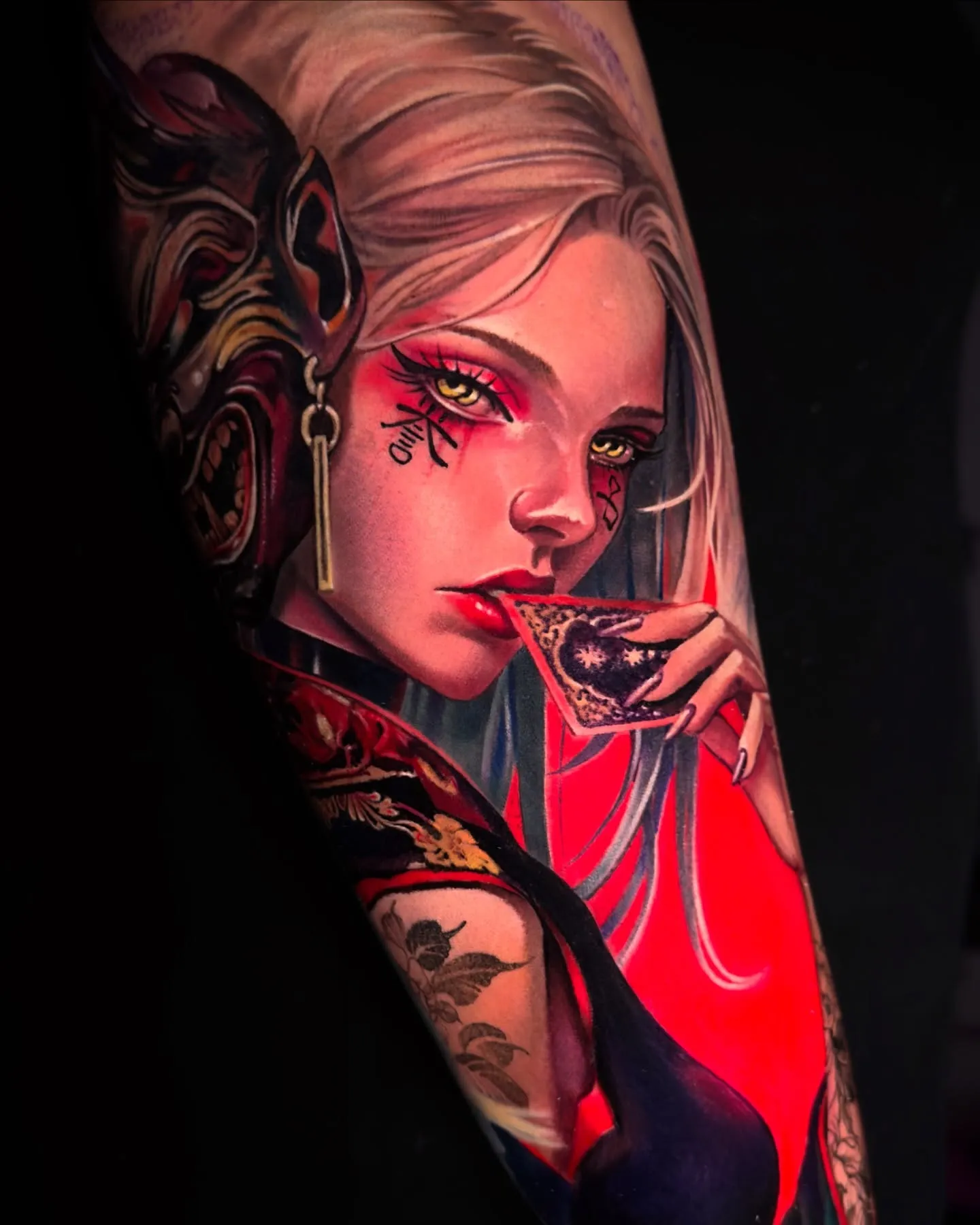 Farbrealismus-Tattoo