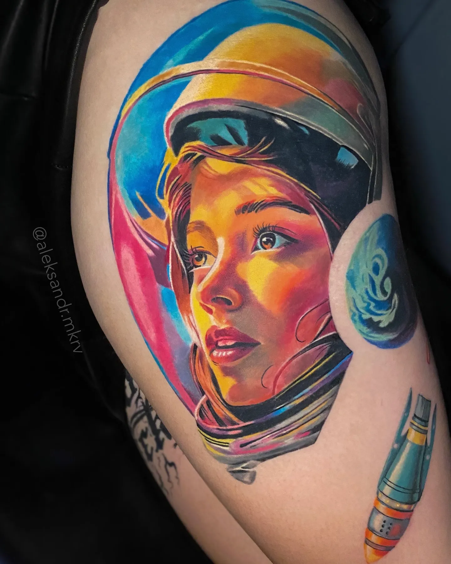 Farbrealismus-Tattoo