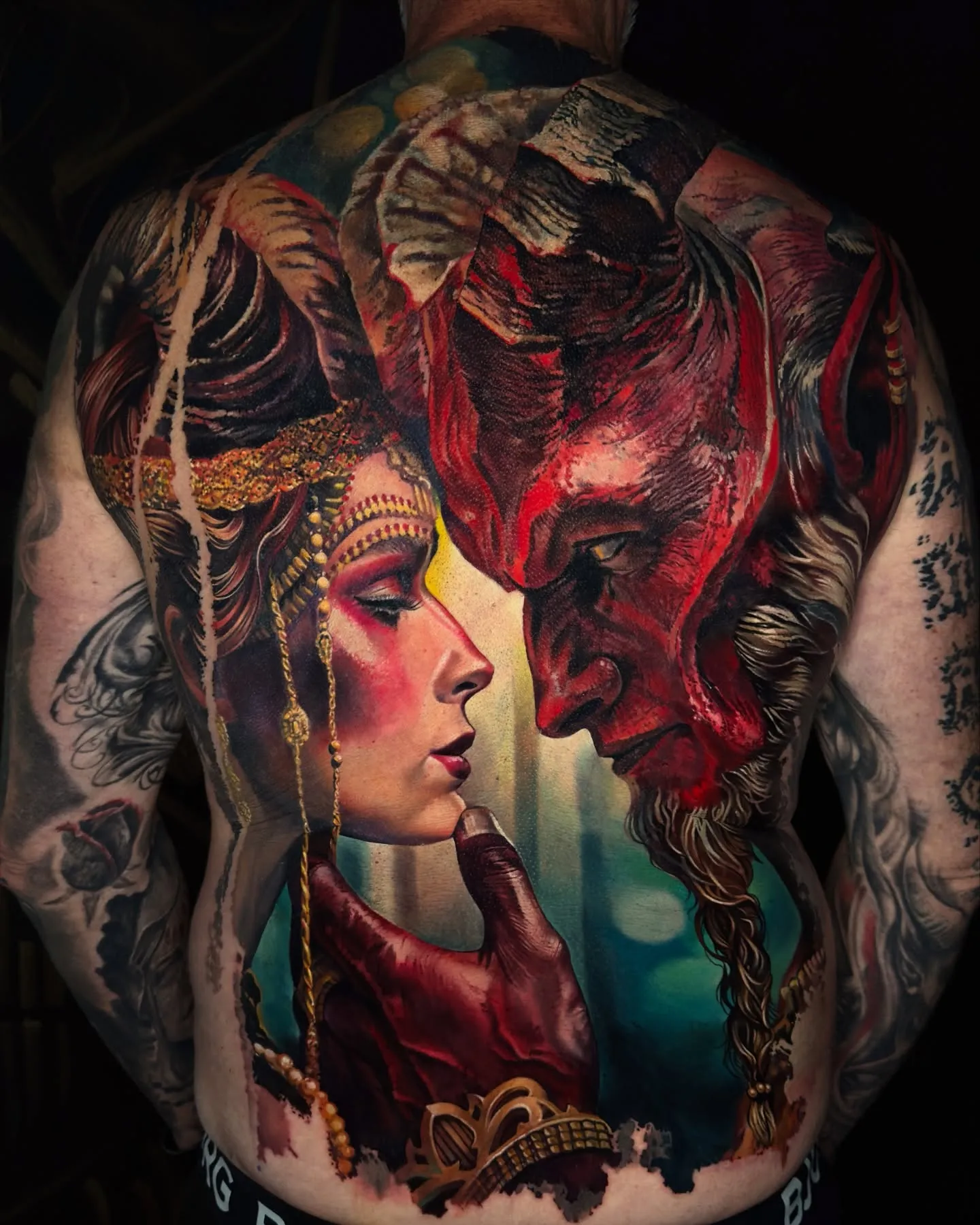 Farbrealismus-Tattoo