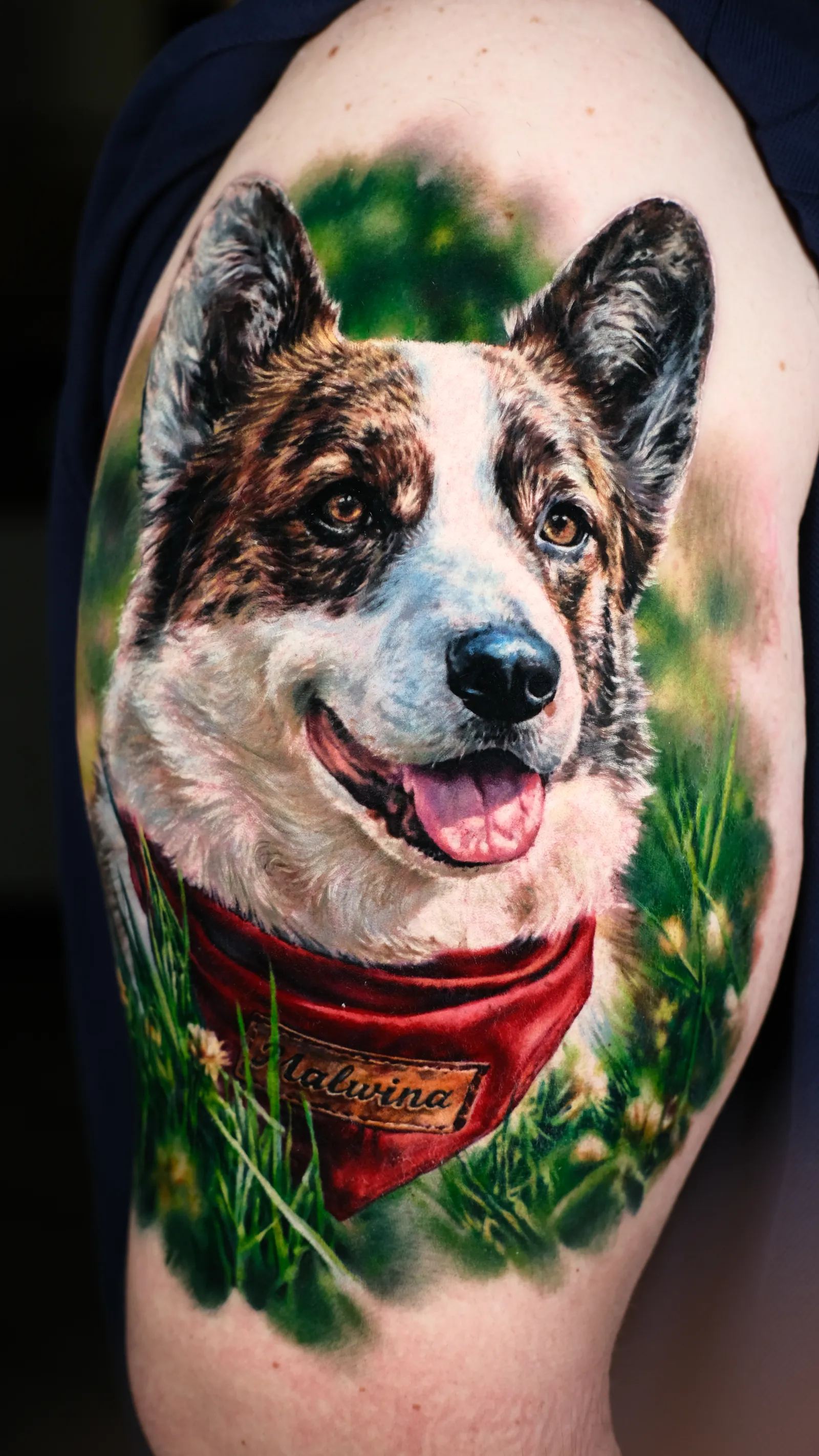 Farbrealismus-Tattoo