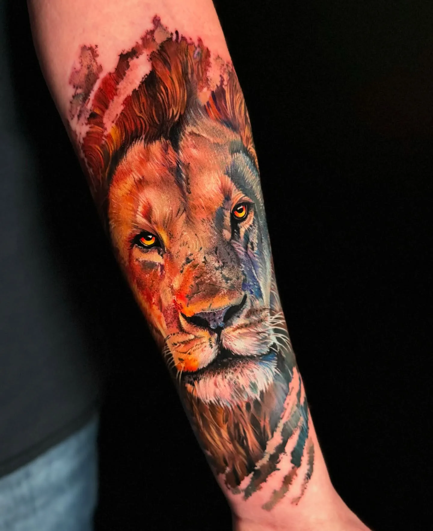 Tierportrait Tattoo Beispiel – 13 Tattoo Fürth & Nürnberg
